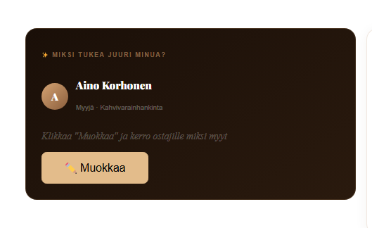 Oman tarinan kirjoittaminen