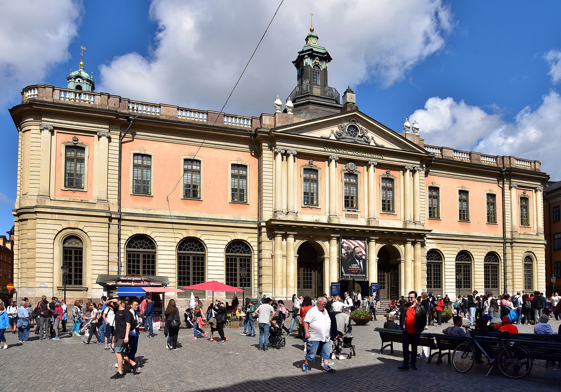 Börshuset eli Tukholman vanha pörssitalo Stortorgetin laidalla Gamla Stanissa